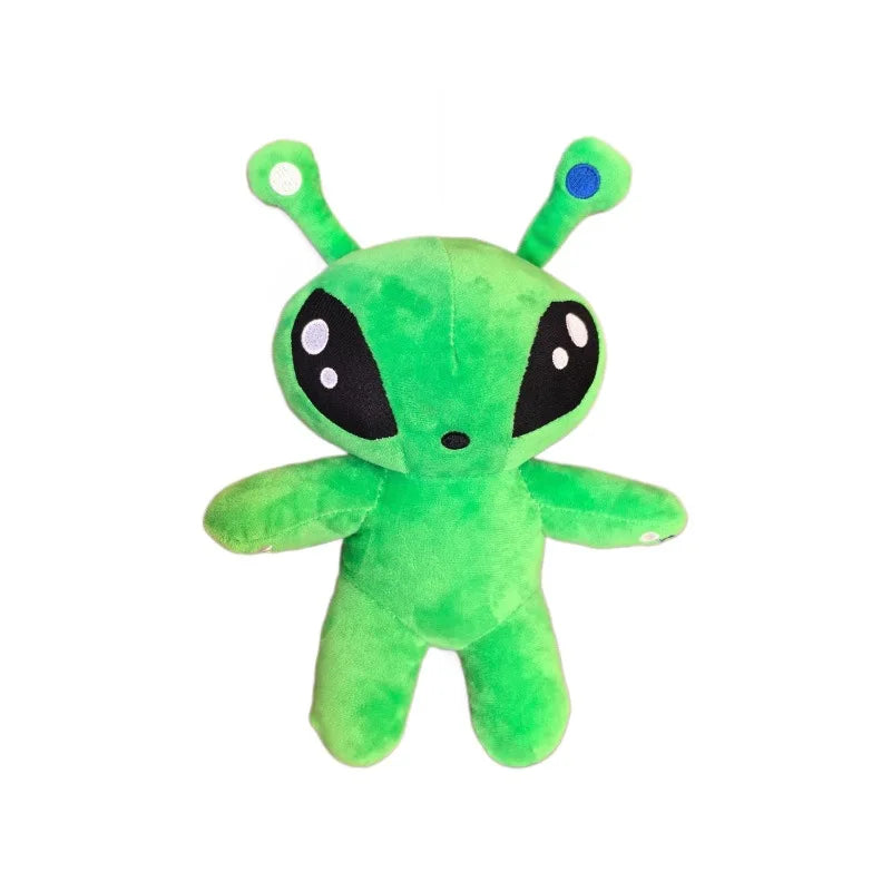 Alien Pehmolelu 30 cm – Vihreä ET | Tuntosarvet | PP-Kuitu | CE-Sertifioitu | Lahja & Sisustus