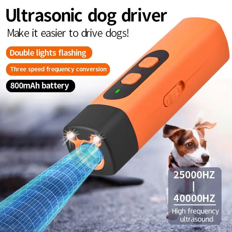 Koiran Koulutusväline – Ultraääni Haukkumisen Vähentämiseen | USB-C Ladattava | Turvallinen