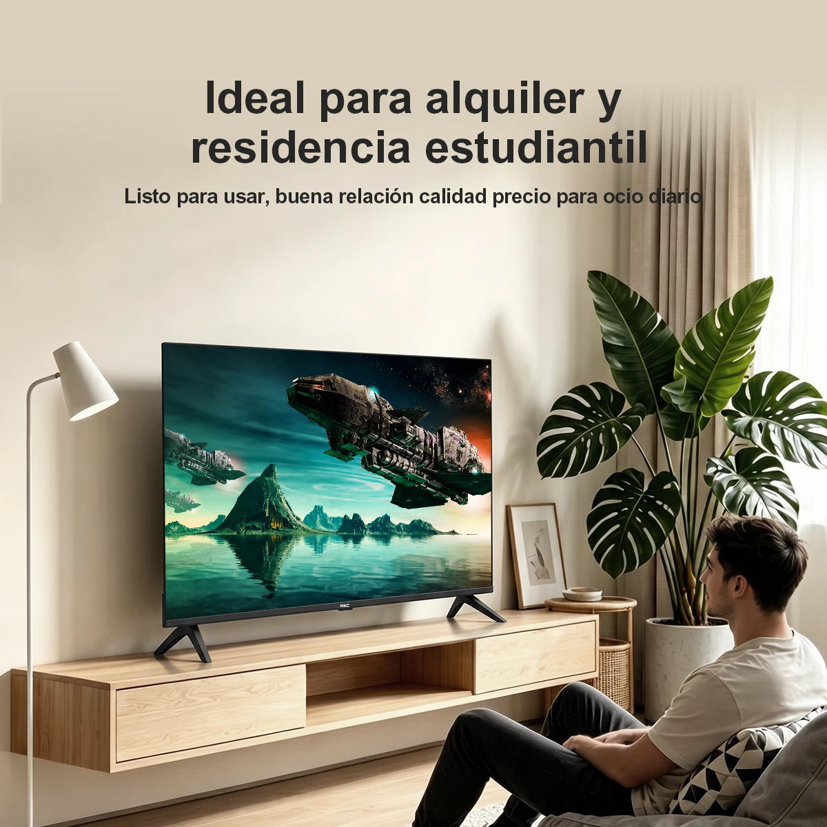 40" Full HD Älytelevisio – VIDAA Smart TV | HDR10 | Dolby Audio | DVB-T2 | Nopea Toimitus!