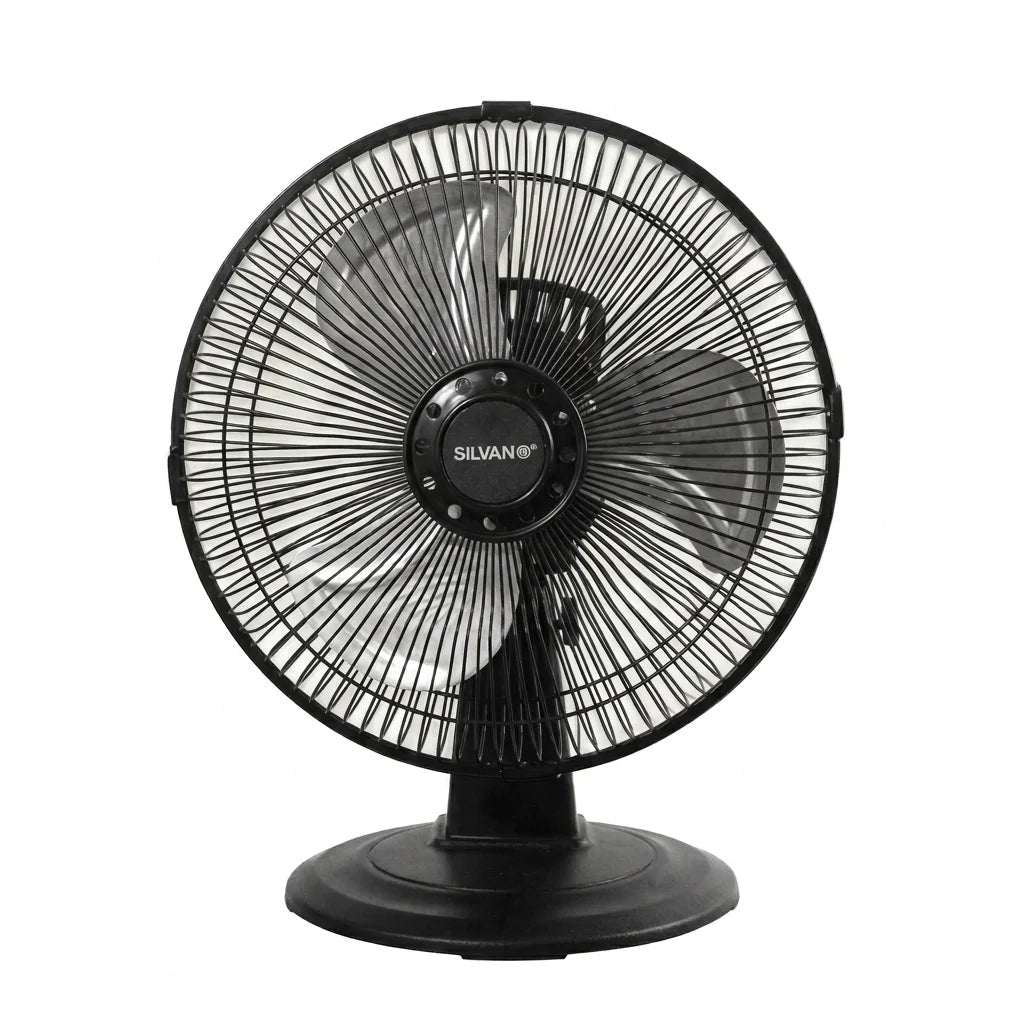 Pöytätuuletin Metalliteräillä – 30 cm, 3 Nopeutta, 90° Heilunta | Hiljainen | Nopea Toimitus