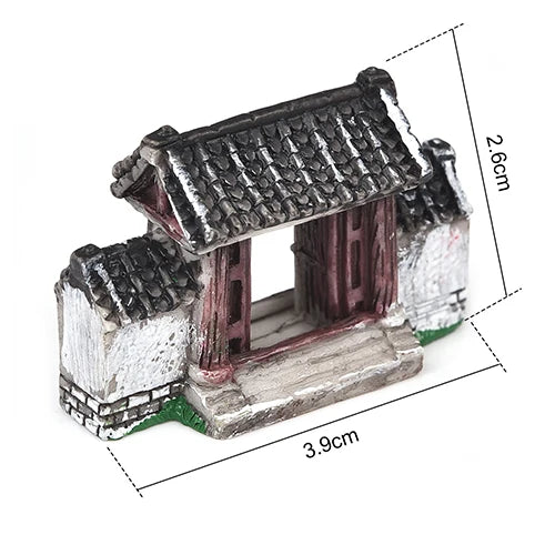Miniatyyri Koristeet – Hartsi | Mini-Puutarha & Sisustus | Sillat, Puut, Portaat & Kyälät | 50+ Mallia