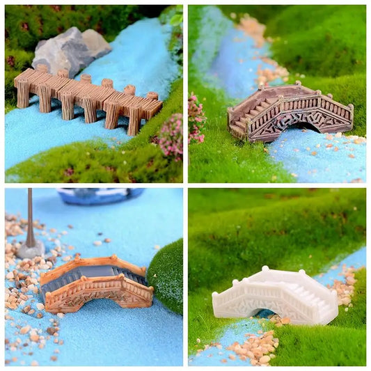 Miniatyyri Koristeet – Hartsi | Mini-Puutarha & Sisustus | Sillat, Puut, Portaat & Kyälät | 50+ Mallia