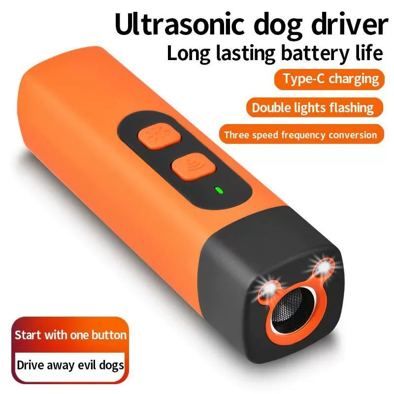 Koiran Koulutusväline – Ultraääni Haukkumisen Vähentämiseen | USB-C Ladattava | Turvallinen
