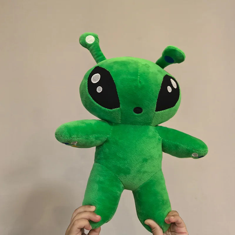 Alien Pehmolelu 30 cm – Vihreä ET | Tuntosarvet | PP-Kuitu | CE-Sertifioitu | Lahja & Sisustus