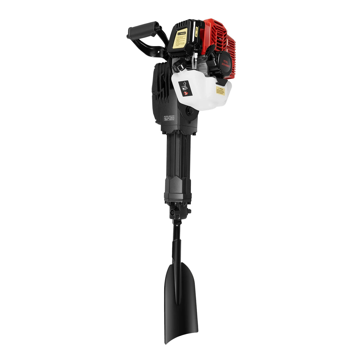 Moottoroitu Lapio 1900W – 52cc 2-Tahti | 35×16 cm Lapio | 1,34L Säiliö | 6 kk Takuu | Nopea Toimitus