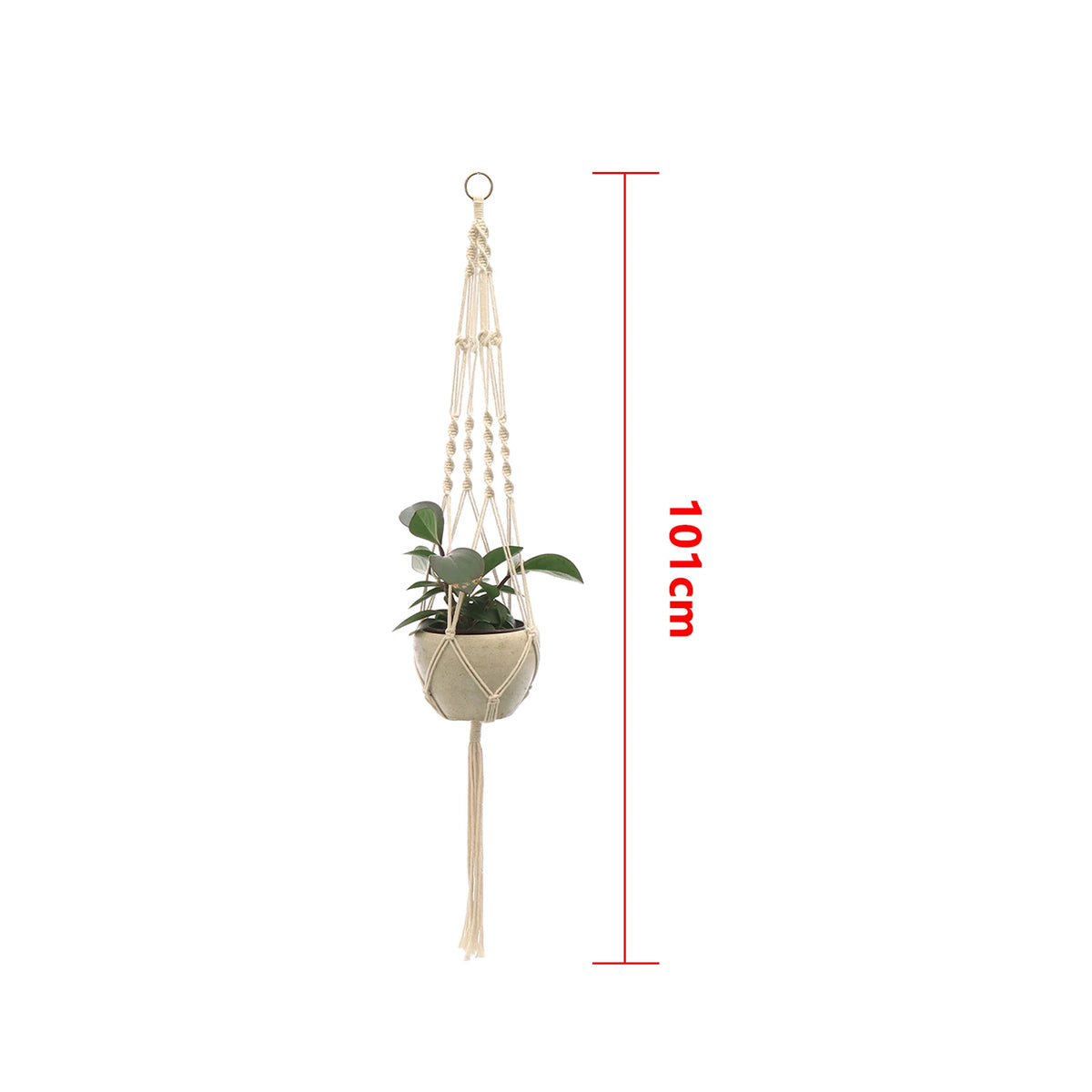 Macrame Kukka-Amppeli – 100% Hamppulanka | Boheemi Sisustus | 13 Mallia | Koti & Parveke
