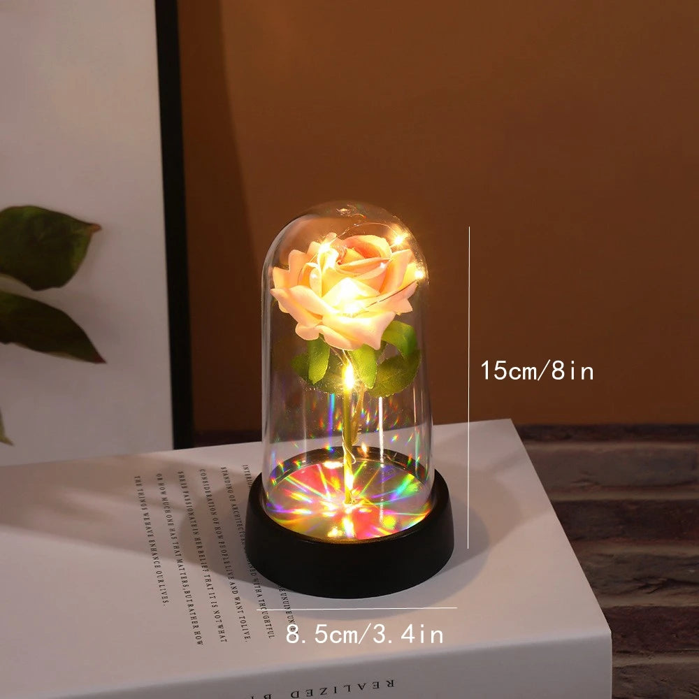 LED tekoruusu kuvussa