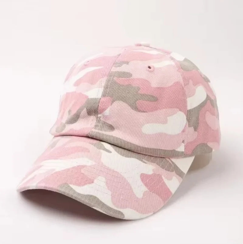 Japanilaistyylinen Camo Lippis – Säädettävä 56–59 cm | 8 Väriä | Polyesteri | Naisille & Miehille