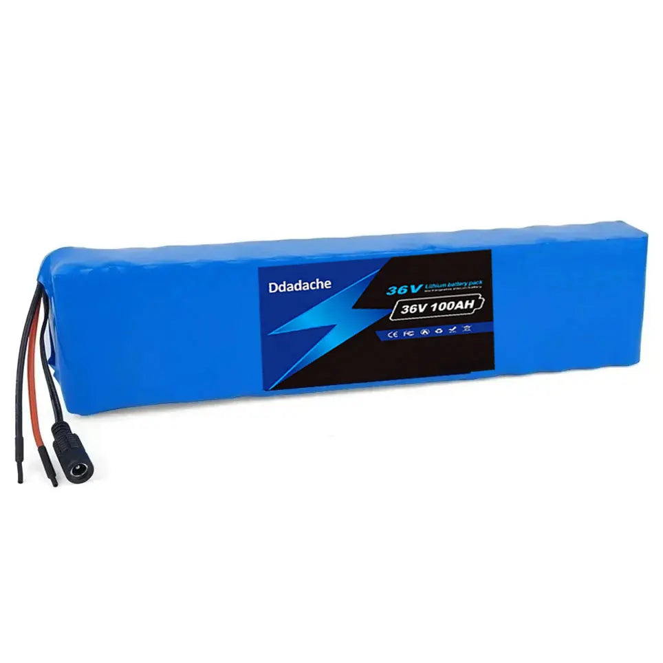 Litiumakku Laturilla 1000W – 36V 100Ah 10S3P | BMS-Suojaus | Sähköpyörä & Skootteri