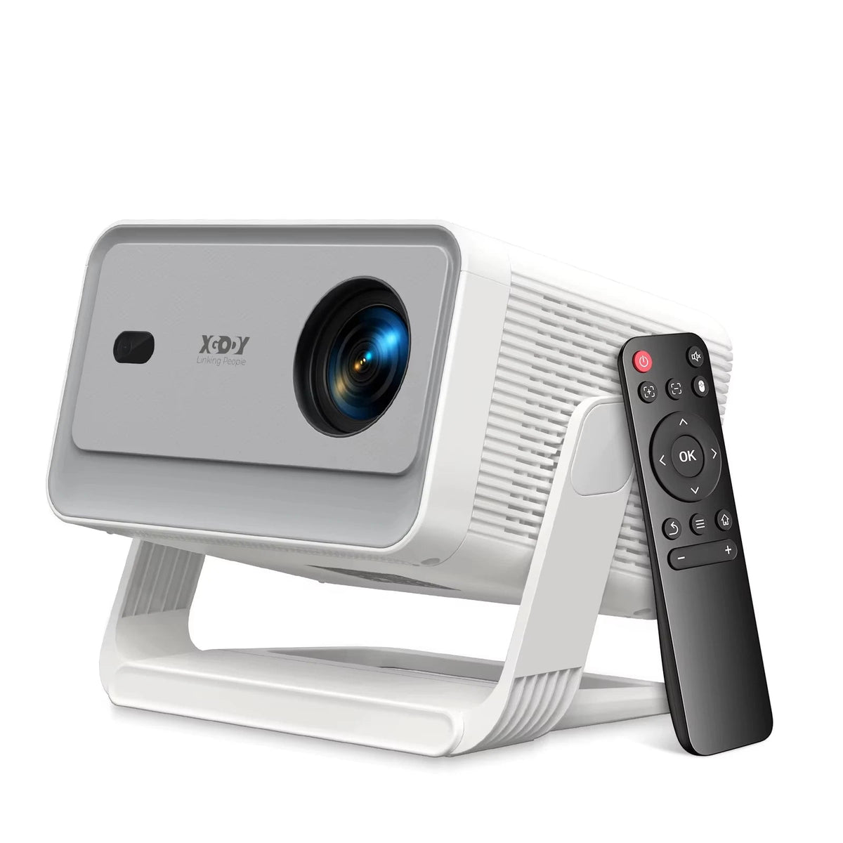 4K-Videoprojektori 650 ANSI – WiFi6 | Android 11 | Autofokus | Netflix | 35 dB | Nopea Toimitus