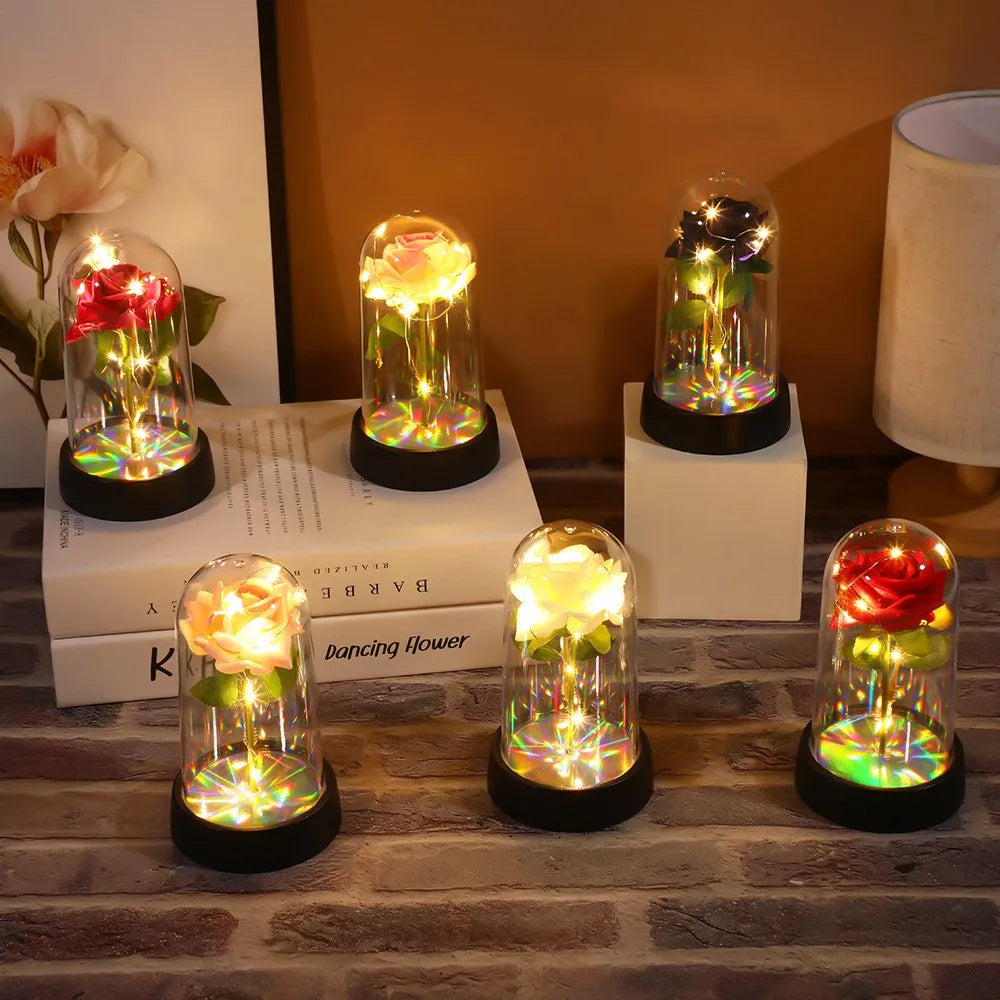LED tekoruusu kuvussa