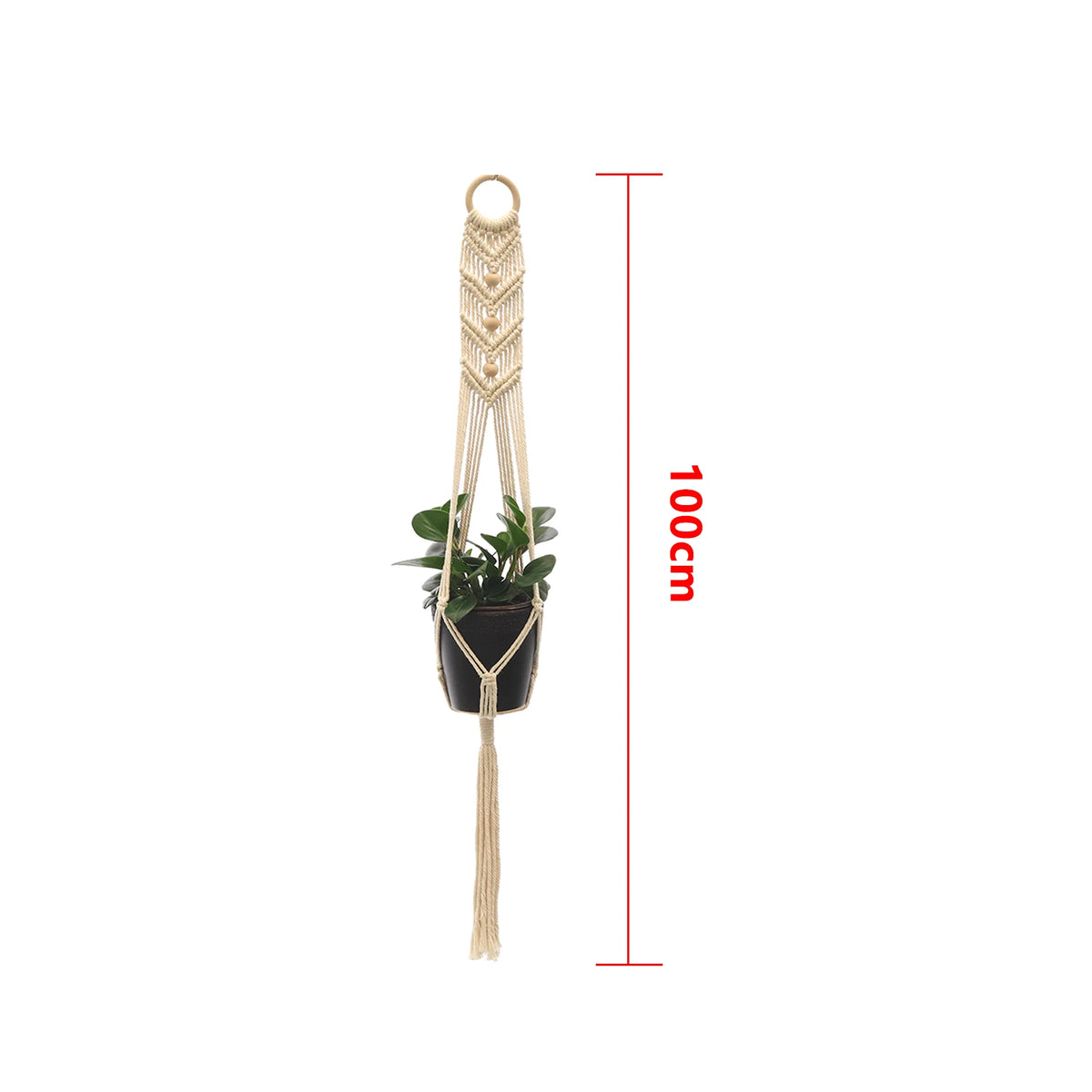 Macrame Kukka-Amppeli – 100% Hamppulanka | Boheemi Sisustus | 13 Mallia | Koti & Parveke